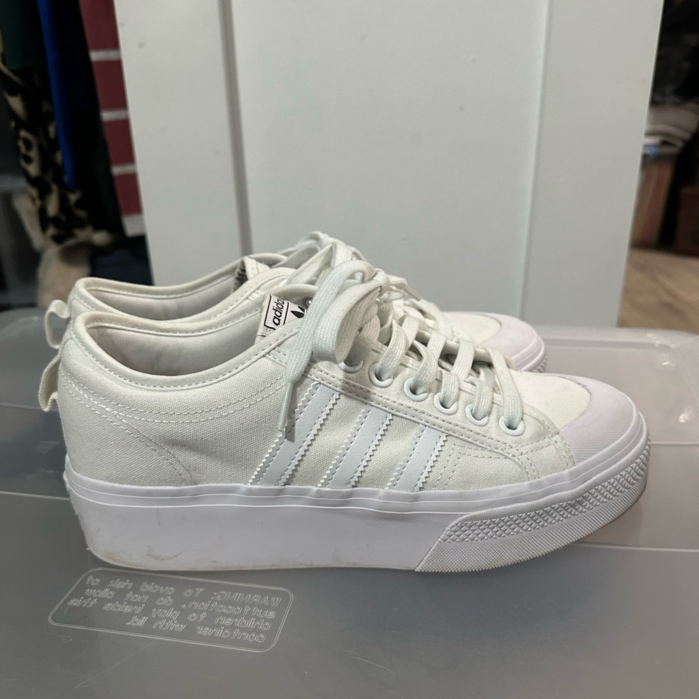 Adidas Women's White Sneakers
